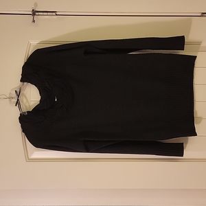 John Paul Richard Black and Gold Sweater, Size Medium